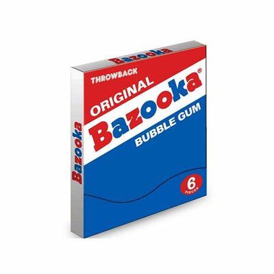 Paquet de 6 gommes ballounes Bazooka