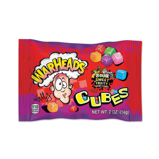 Warheads Chewy Cubes – Cubes Acidulés Assortis