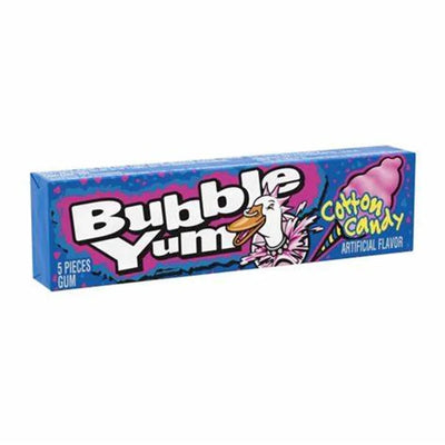 Paquet de 5 gommes Bubble Yum barbe à papa